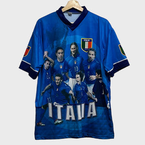 Vintage Italy Soccer Jersey XL