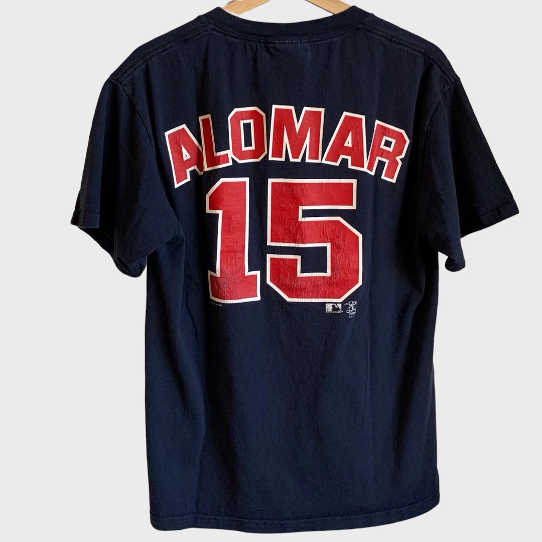 Vintage Sandy Alomar Jr Cleveland Indians Jersey Shirt