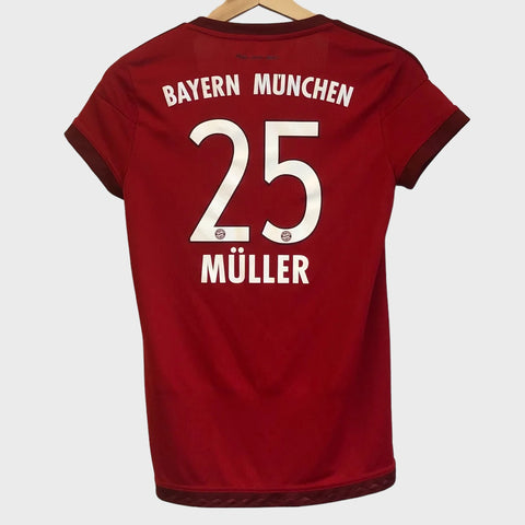 2015 Thomas Muller Bayern Munich Jersey Women’s S