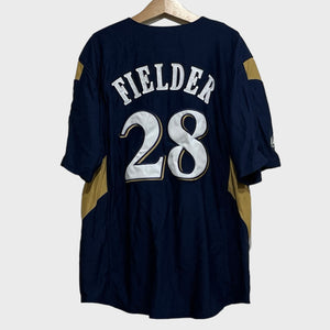 Prince Fielder Milwaukee Brewers Jersey Youth M