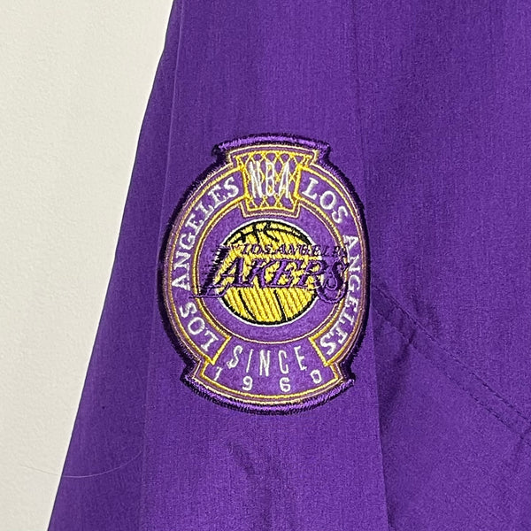 Vintage Los Angeles Lakers Fishtail Parka Jacket XL