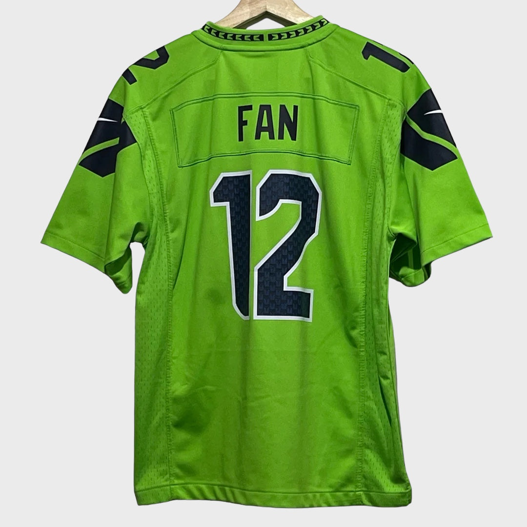 Fan 12 Seattle Seahawks Jersey Youth L Laundry