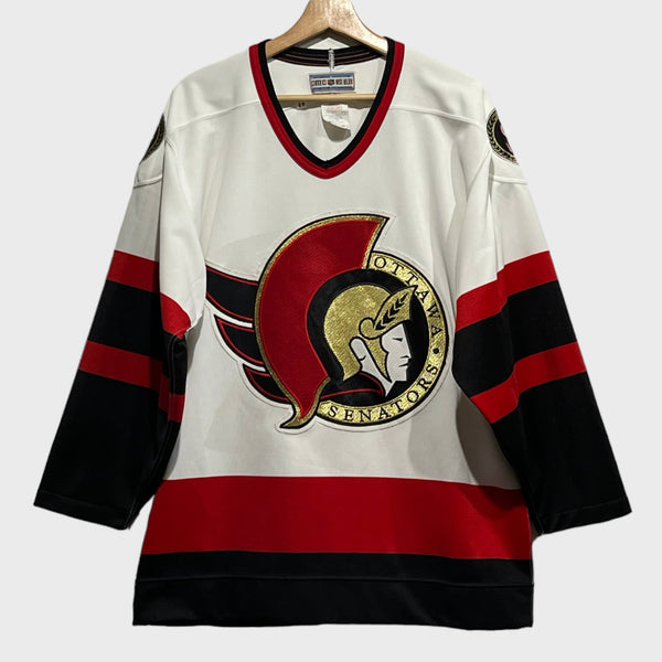Vintage Ottawa Senators Pro Cut Jersey L