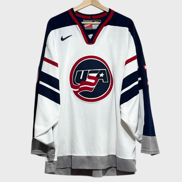 John LeClair Team USA 1998 Olympic Hockey Jersey L