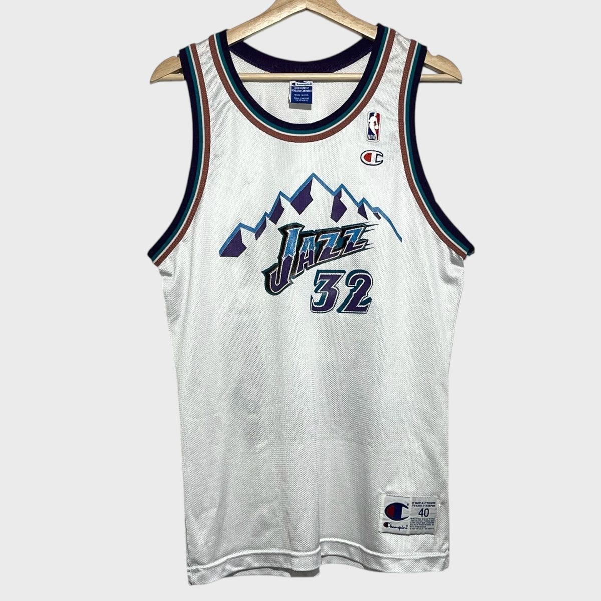 Vintage 1990s Karl Malone Utah Jazz Basketball Jersey M – Laundry