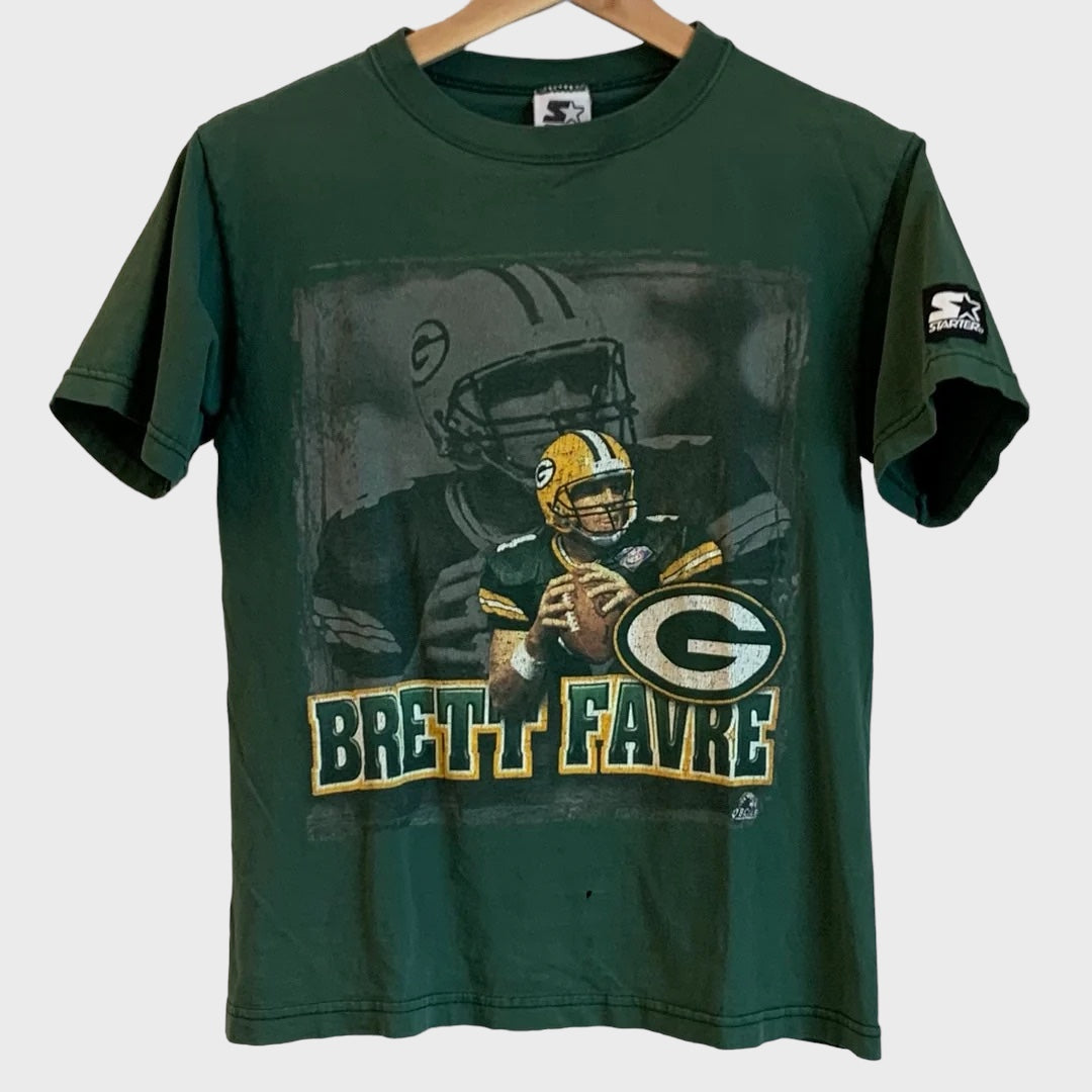 Vintage Brett Favre Green Bay Packers Shirt Youth M – Laundry
