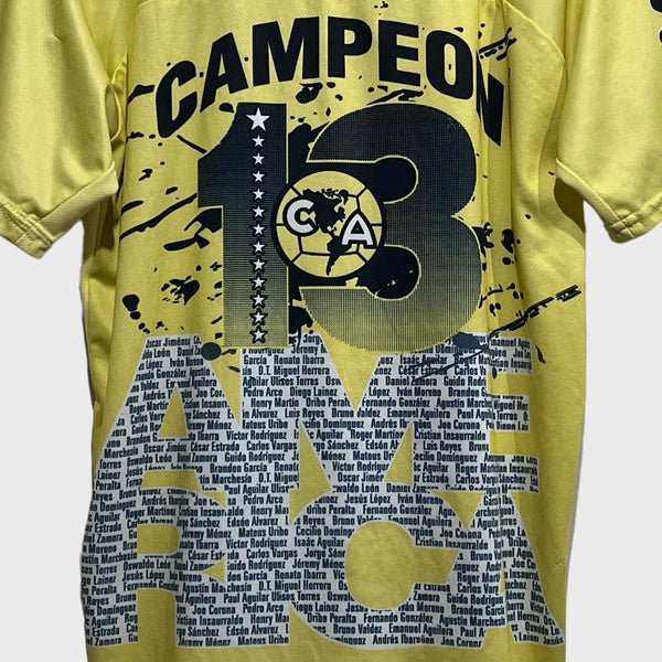 Club America 2018 Apertura Champions Soccer Jersey M