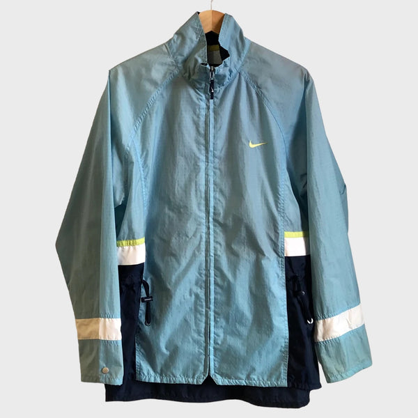 Vintage Nike Blue Windbreaker Jacket Women’s L