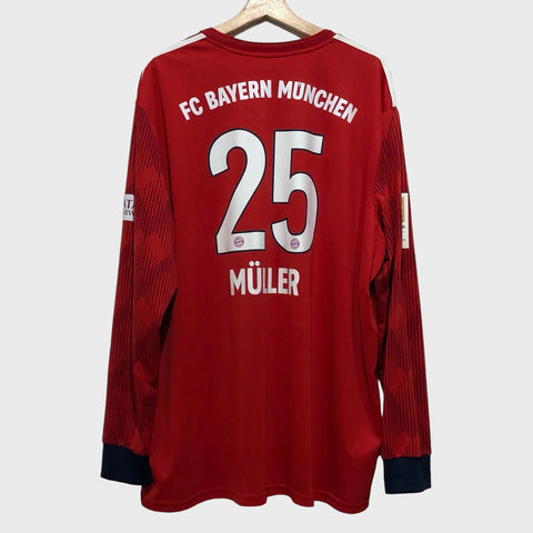2018/19 Thomas Muller Bayern Munich Home Jersey 3XL