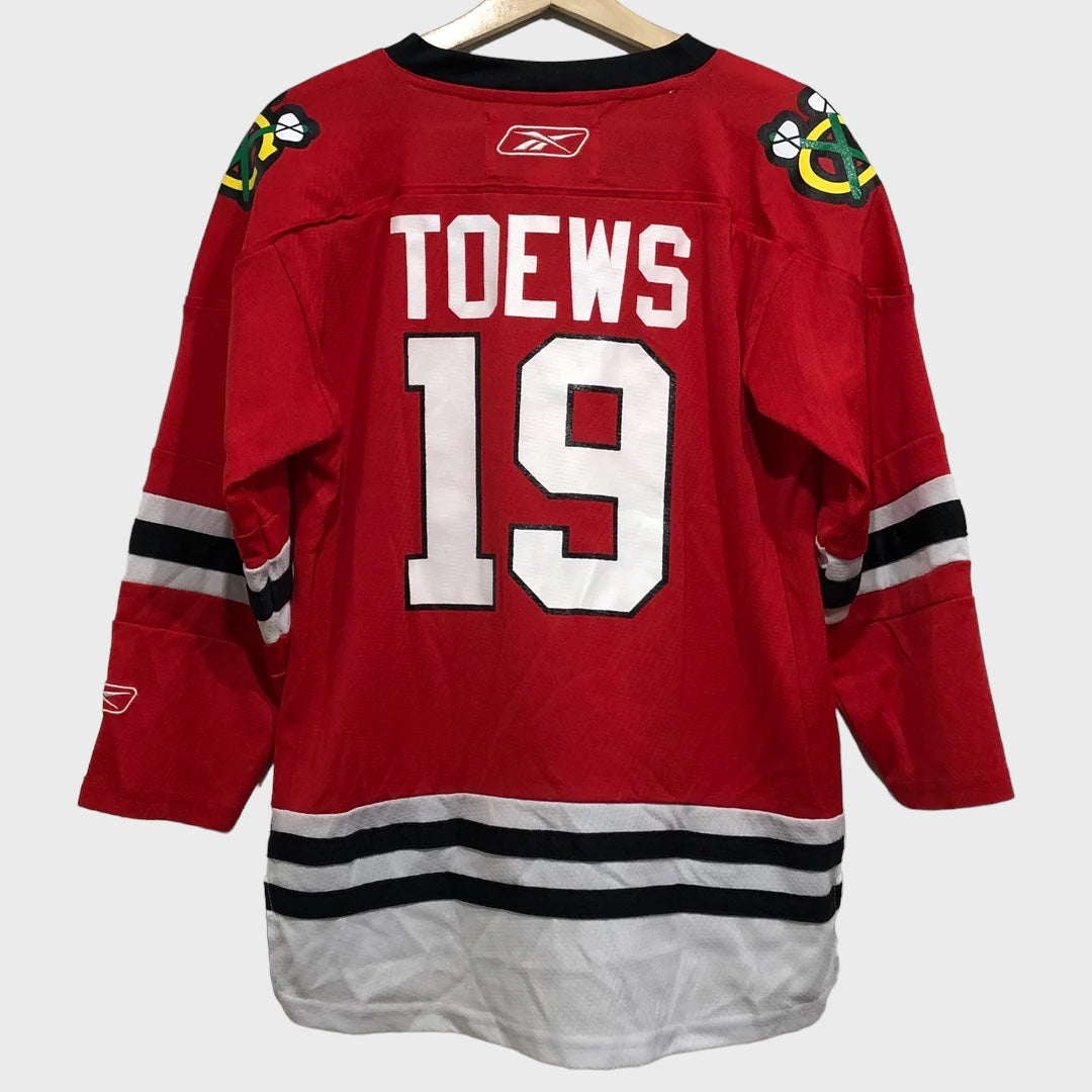 Laundry Vintage Jonathan Toews Chicago Blackhawks Jersey Youth L XL