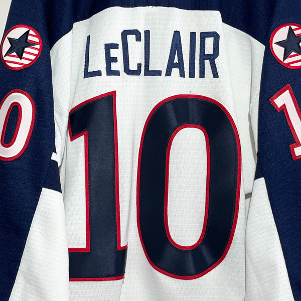 John LeClair Team USA 1998 Olympic Hockey Jersey L