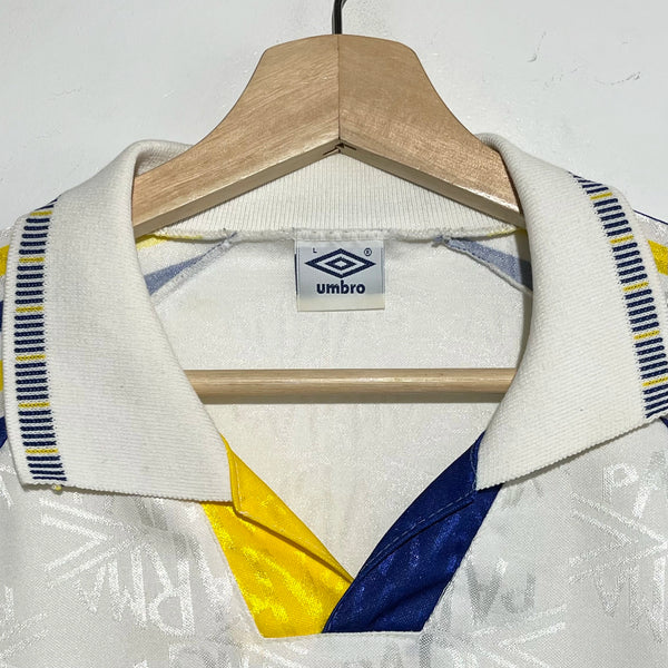 Parma Calcio 1991/93 Home Soccer Jersey L