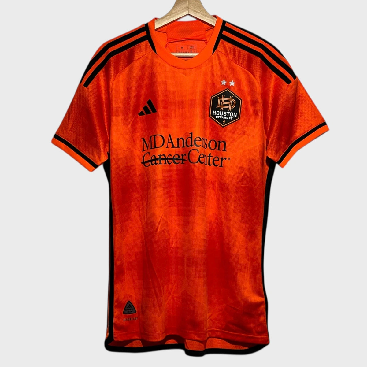 adidas Houston Dynamo 2023/24 Pro Cut Orange Home MLS Soccer