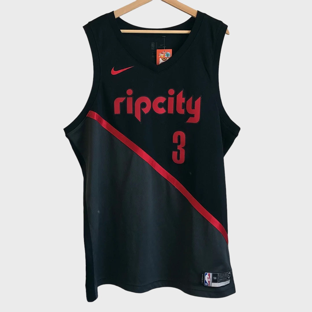 Laundry CJ McCollum Portland Trail Blazers Rip City Jersey 2XL