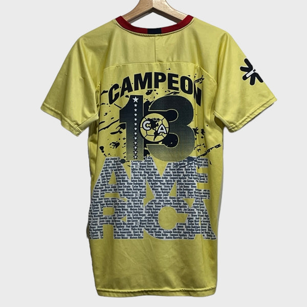 Club America 2018 Apertura Champions Soccer Jersey M