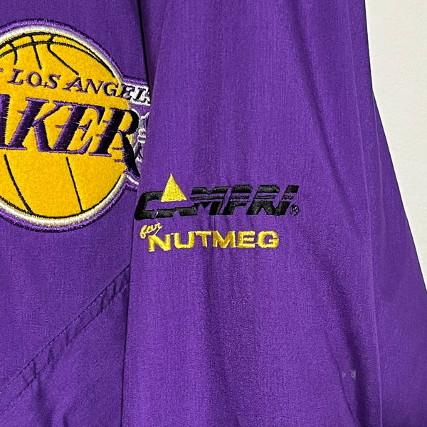 Vintage Los Angeles Lakers Fishtail Parka Jacket XL
