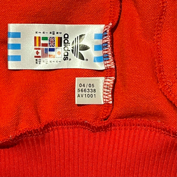 Czech Republic 2005 Soccer Track Jacket M
