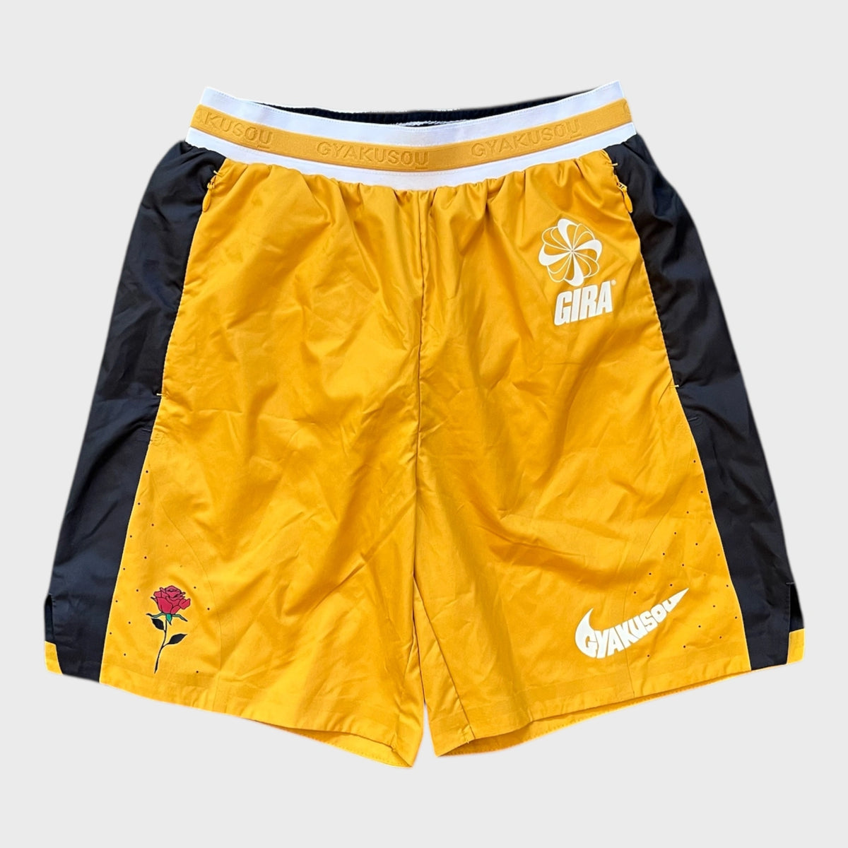 Nike Gyakusou Undercover Lab Mineral Yellow Nrg Na Utility Shorts Nike Gyakusou Undercover Lab Mineral Yellow Nrg Na Utility Shorts