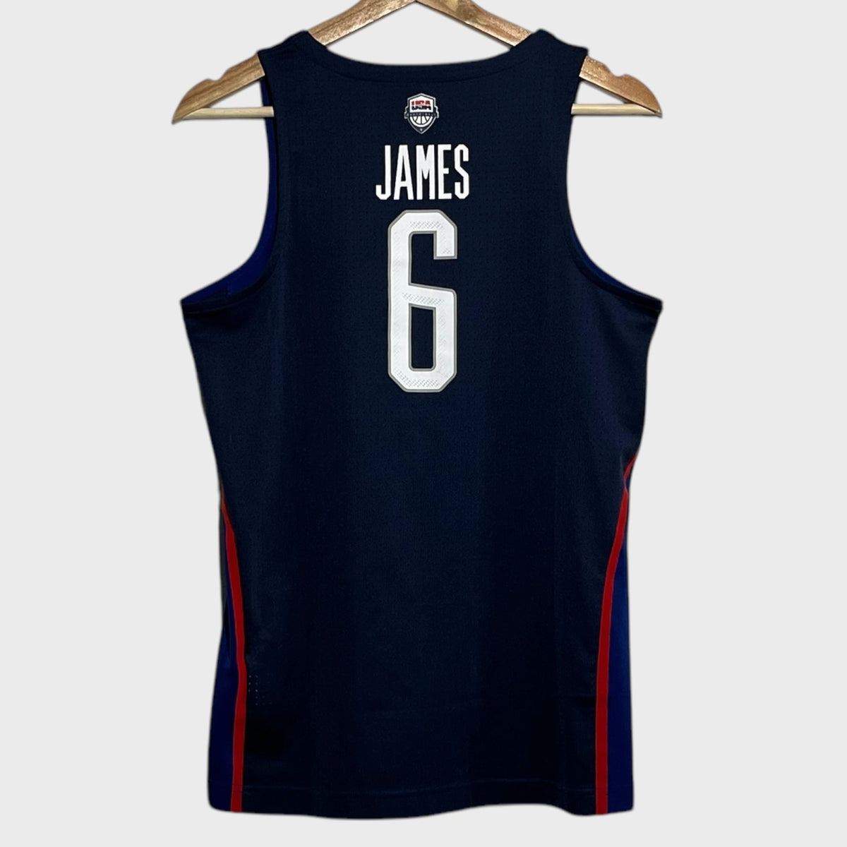 Nike LeBron James Team USA Blue US Basketball Jersey Youth