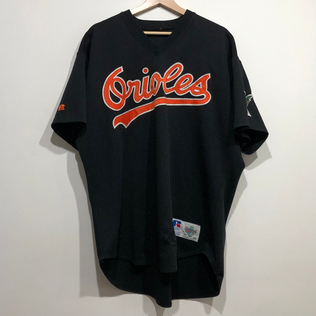 Vintage Russell Baltimore Orioles Gray Jersey XL