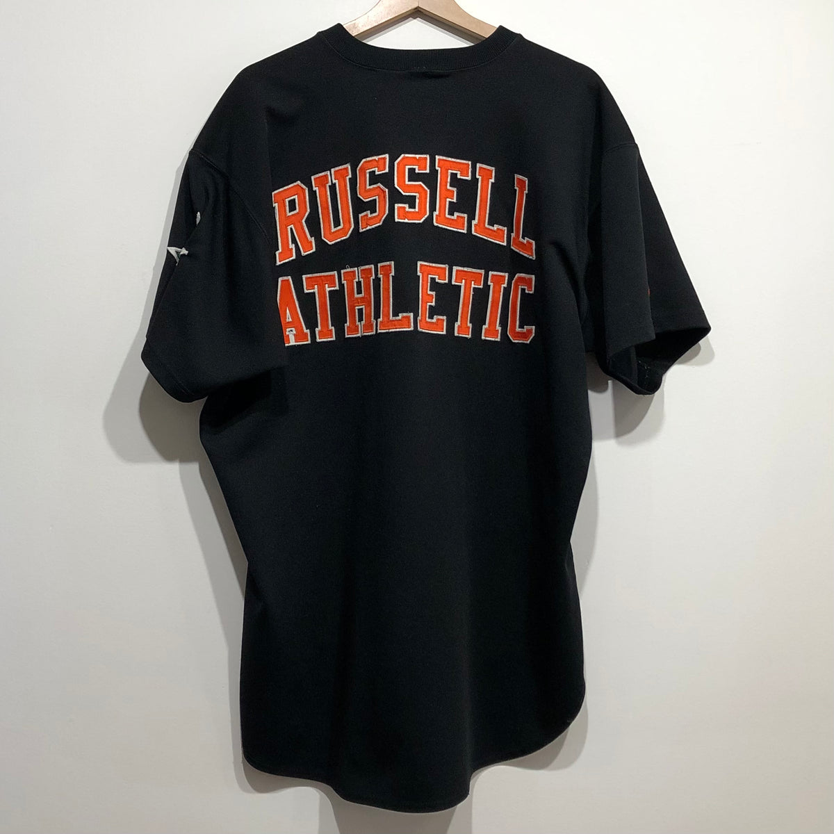 L/XL) Vtg New York Mets Russell Athletic Jersey