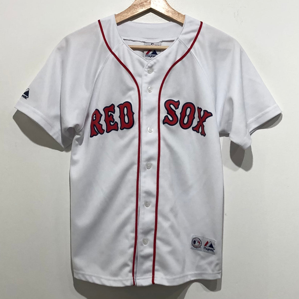 Boston Red Sox Gray Used XL Majestic Jersey