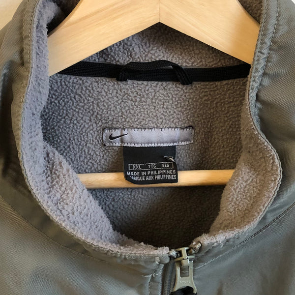 Vintage Nike Green Parka Jacket 2XL
