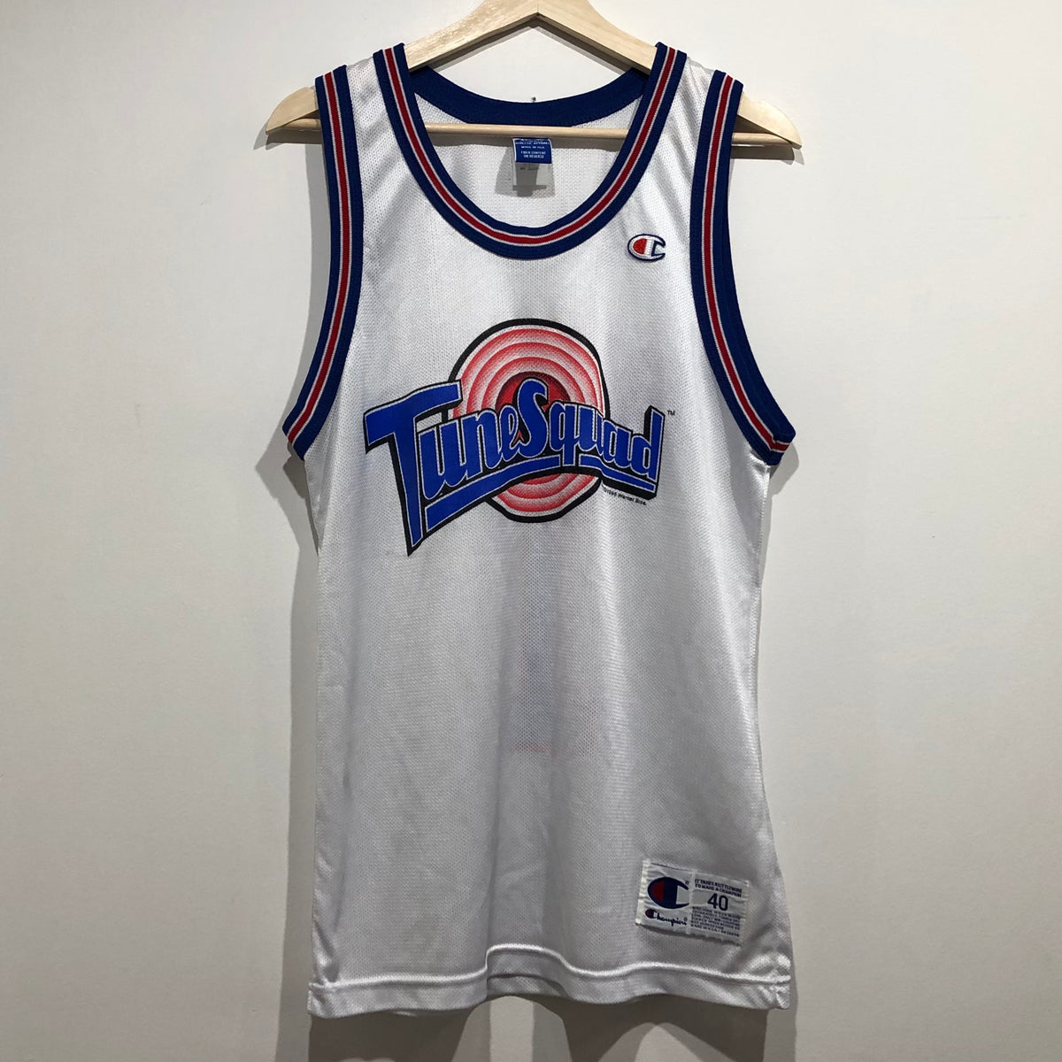 1996 Bugs Bunny Tune Squad Space Jam Champion Jersey Size 48