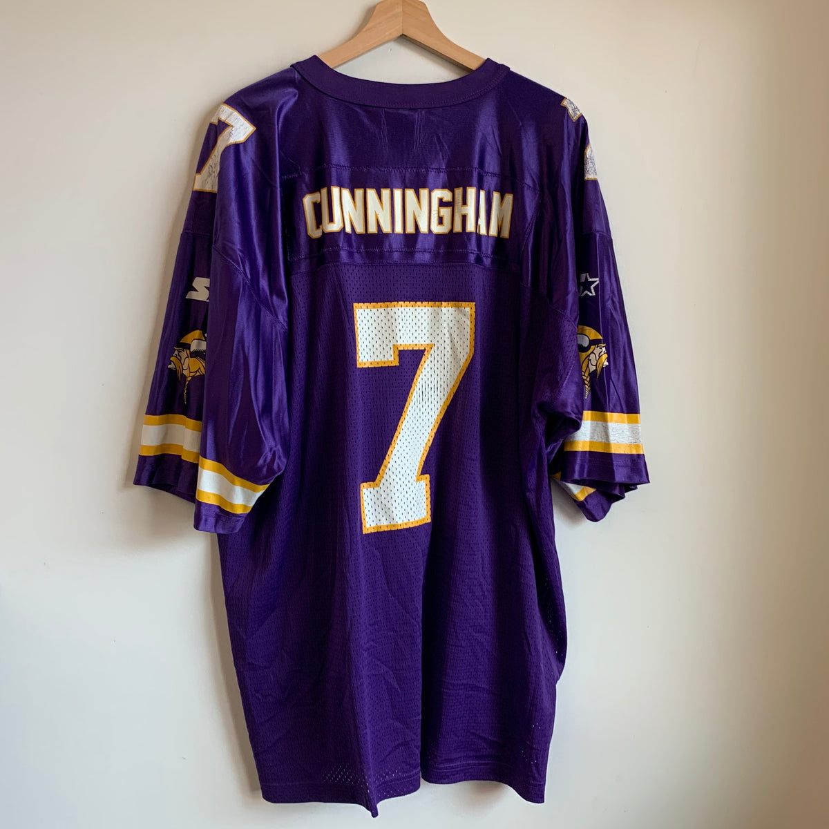 Vintage Randall Cunningham Minnesota Vikings Starter Jersey 2XL