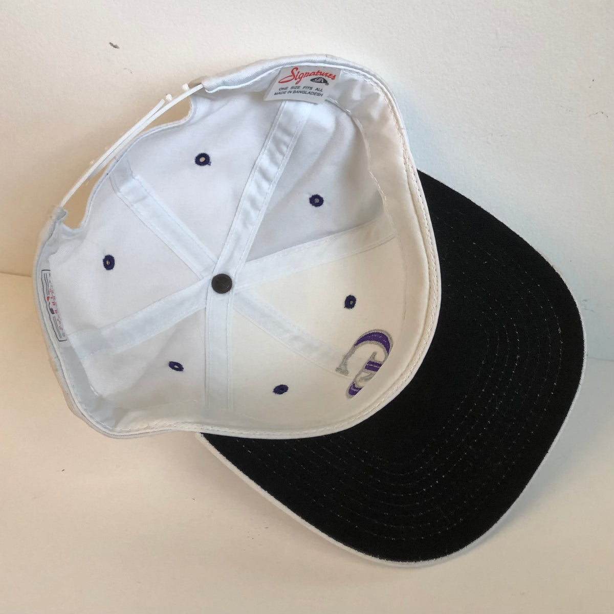 COLORADO ROCKIES Original Vintage 90s Snapback Hat Official 