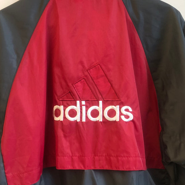 Vintage adidas Big Logo Windbreaker Jacket M