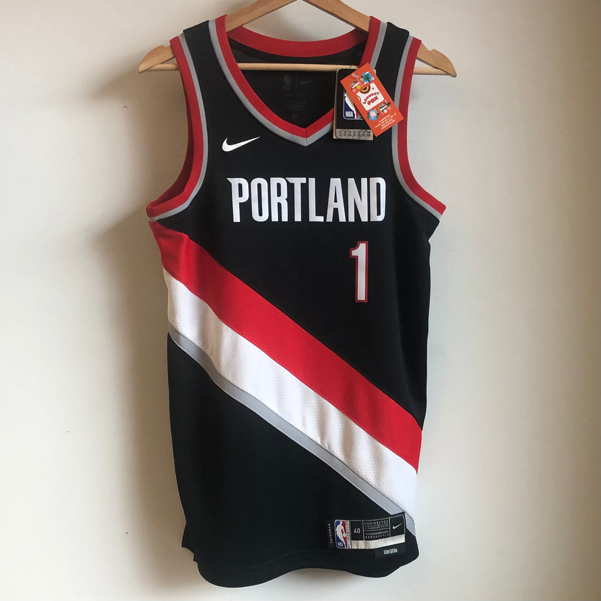 Nike NBA Portland Trail Blazers C.J. McCollum Icon Edition Jersey