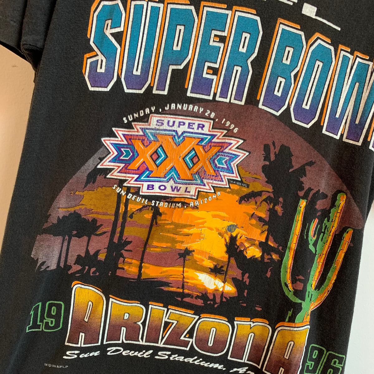 Super Bowl XXX ticket Sun Devil Stadium 1996