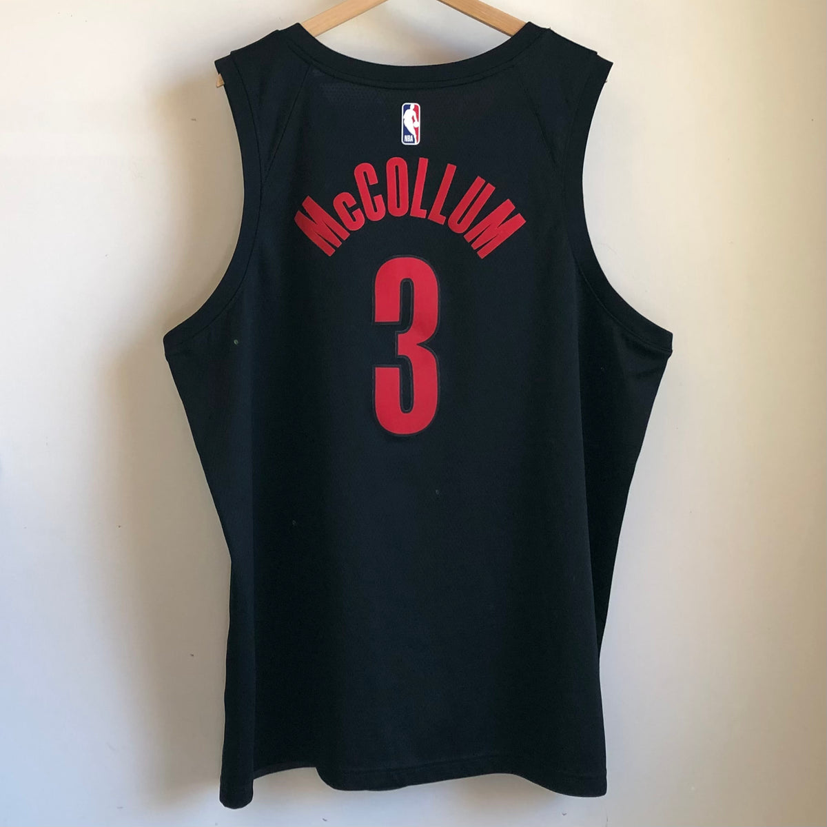 C.J. McCollum Portland Trail Blazers Nike Youth Swingman Jersey Cream -  City Edition