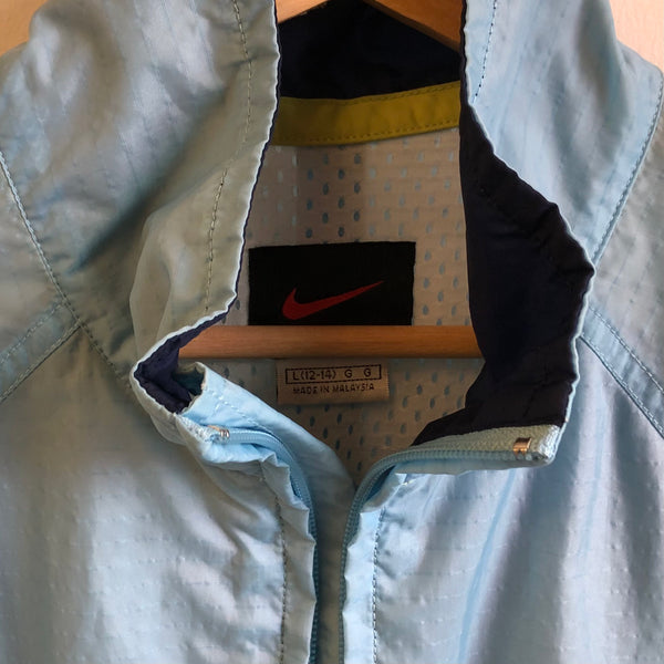 Vintage Nike Blue Windbreaker Jacket Women’s L