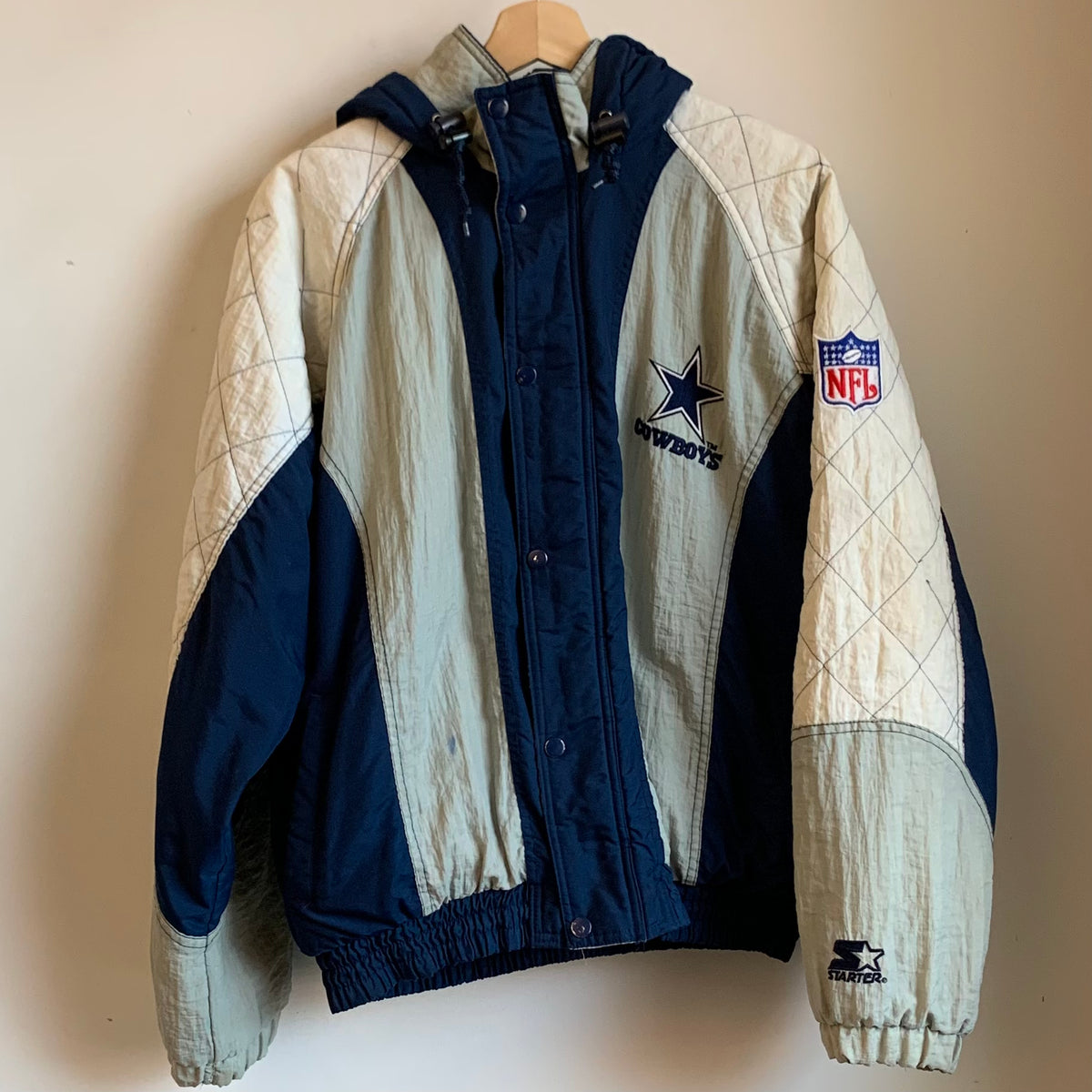 Vintage Dallas Cowboys Starter Brand Jacket Size X-Large – Yesterday's Attic