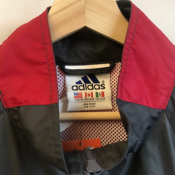 Vintage adidas Big Logo Windbreaker Jacket M