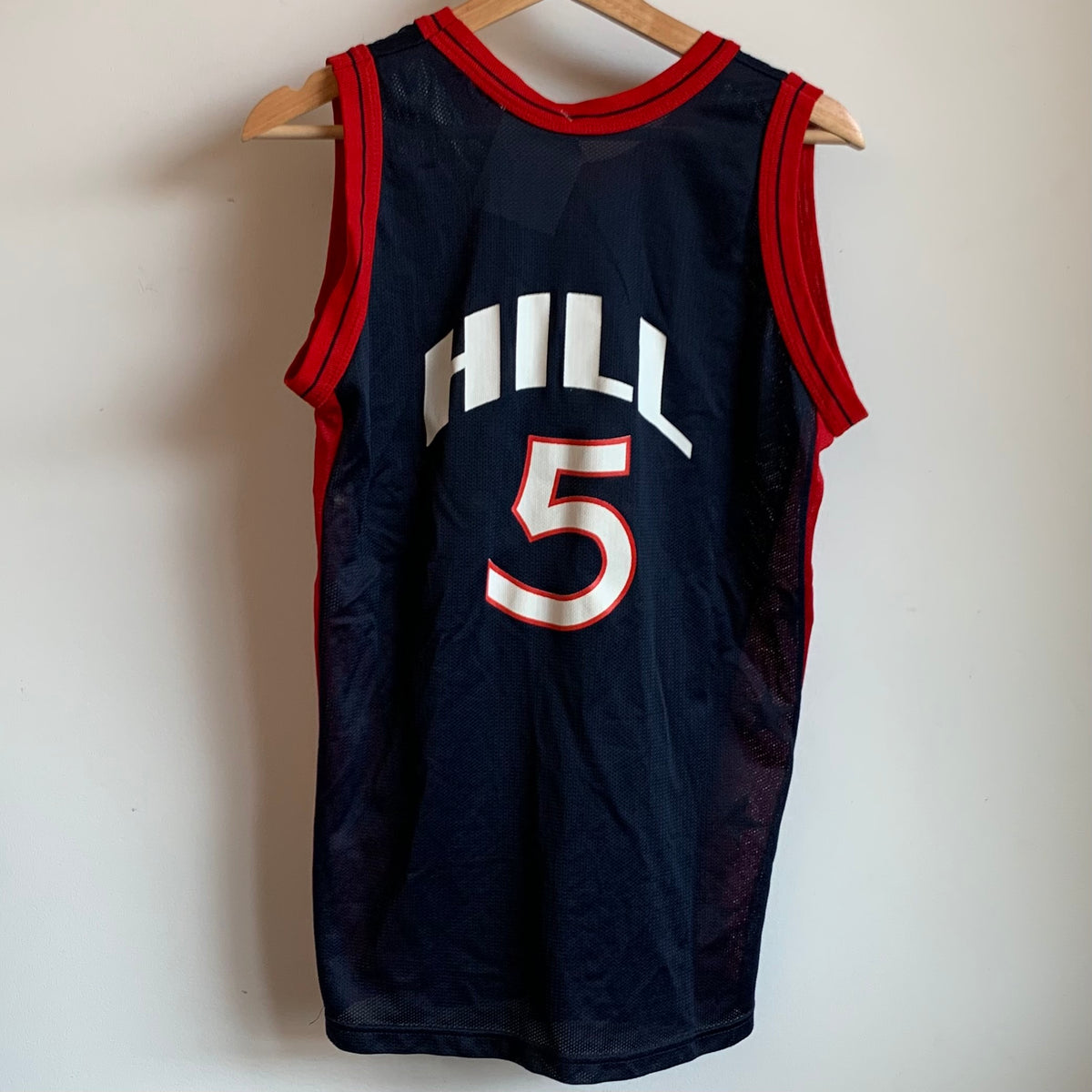 Grant Hill Team USA Jersey sz 36/S – First Team Vintage