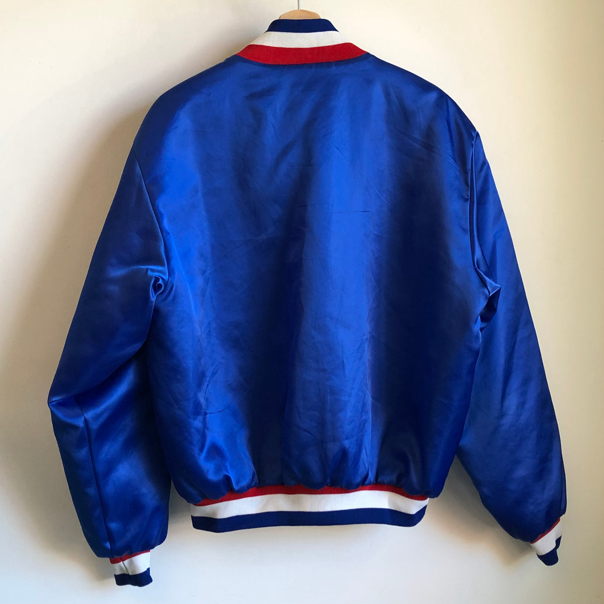 Vintage Chicago Cubs Satin Half Zip Pullover — Star Struck Vintage