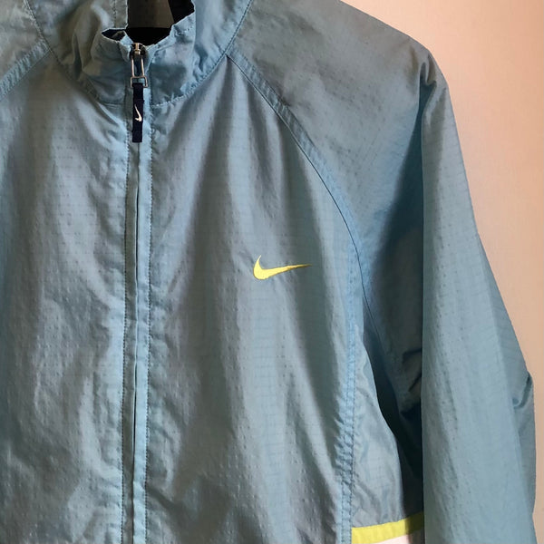 Vintage Nike Blue Windbreaker Jacket Women’s L