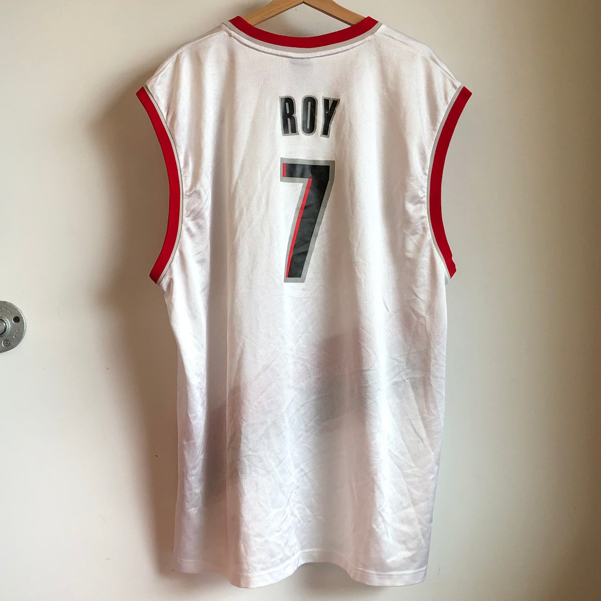 adidas, Shirts & Tops, Brandon Roy Portland Trail Blazers Jersey Youth Xl  2 Nba Stitched