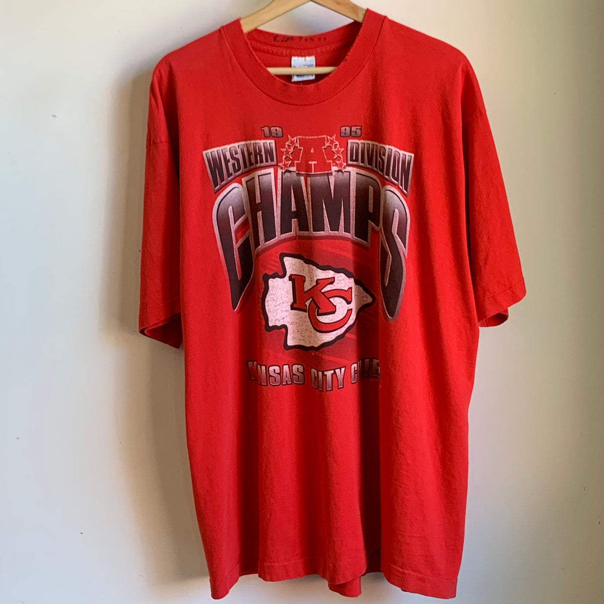 Vintage Kansas City Chiefs T-shirt NFL Football 1994 Salem – For