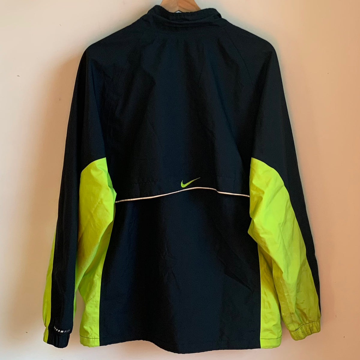 White 2025 tag windbreaker