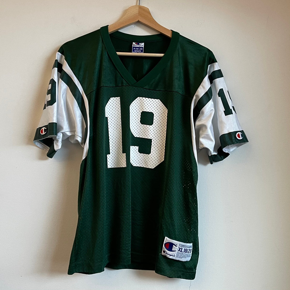 Vintage Keyshawn Johnson New York Jets Jersey Youth XL – Laundry