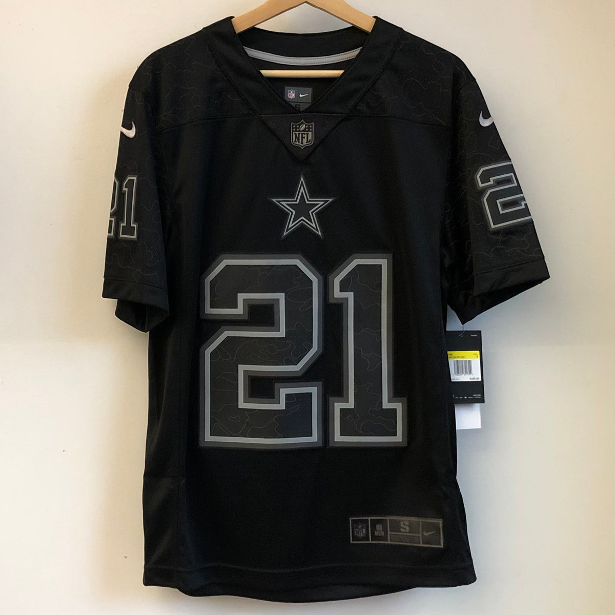 Nike Dallas Cowboys Ezekiel Elliott Salute to Service Jersey Camo Sz Large  USA