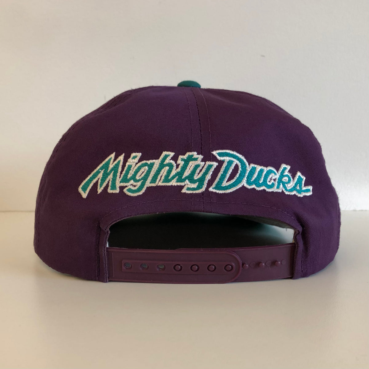 Sports Specialties, Accessories, Vintage Anaheim Mighty Ducks Sports  Specialties Nhl Fitted Hat Nwt Size 6 34