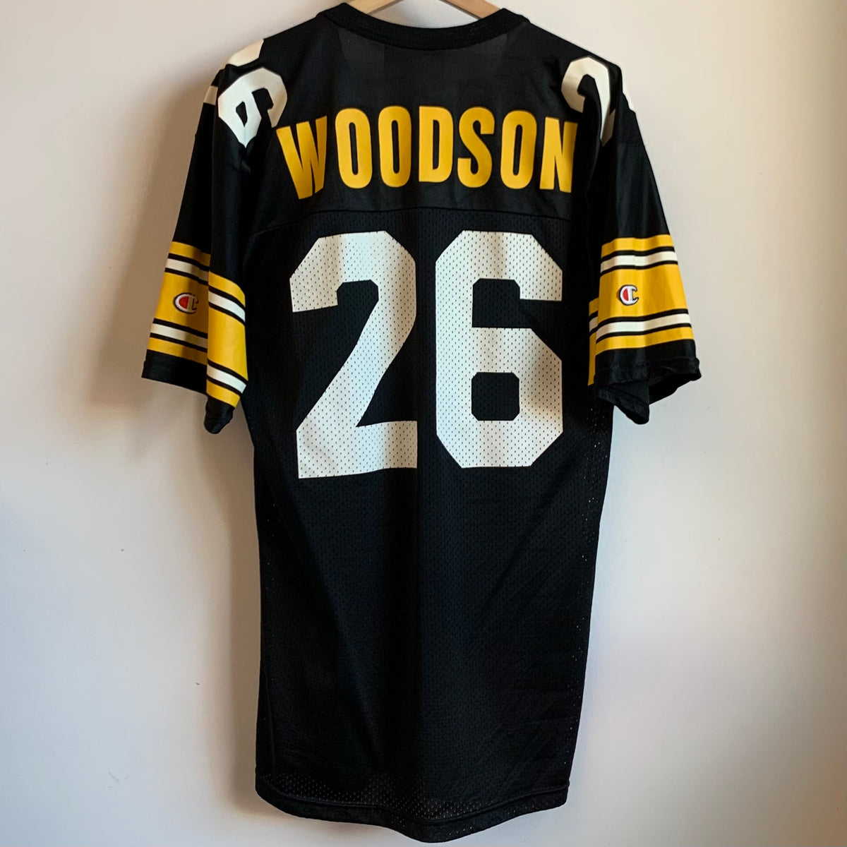 Vintage San Francisco 49ers Rod Woodson Champion Football Jersey