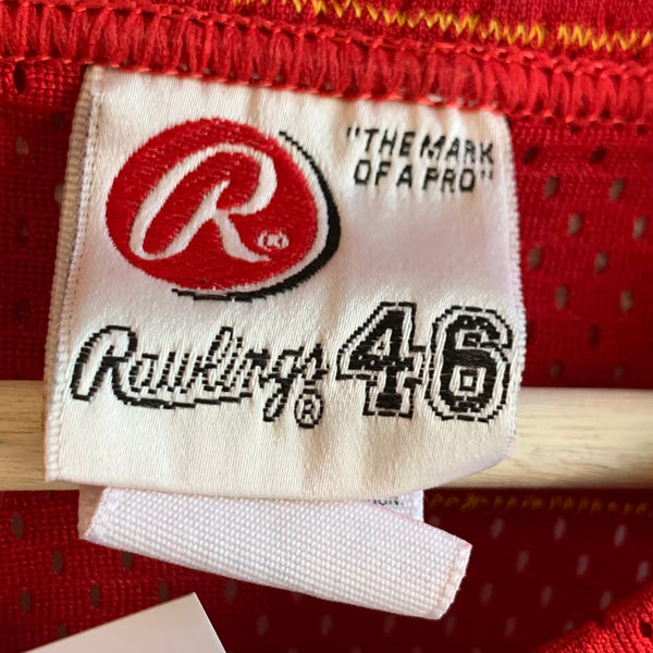 Vintage Salem Keizer Volcanoes Game Worn Jersey Autographed XL