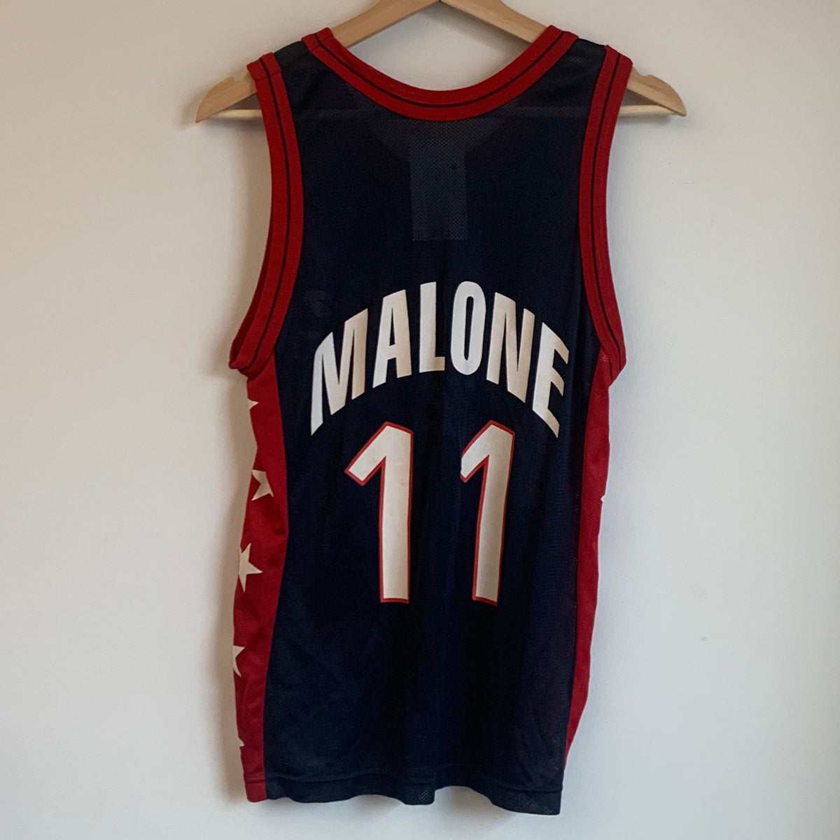 Vintage Karl Malone USA Dream Team 2 Champion Jersey S – Laundry