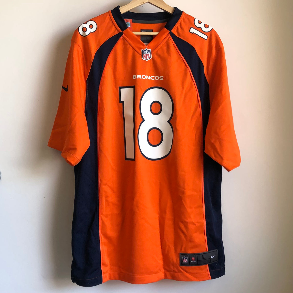 NFL, Shirts & Tops, Peyton Manning 8 Denver Broncos Nfl Jersey Toddler 2t  Orange